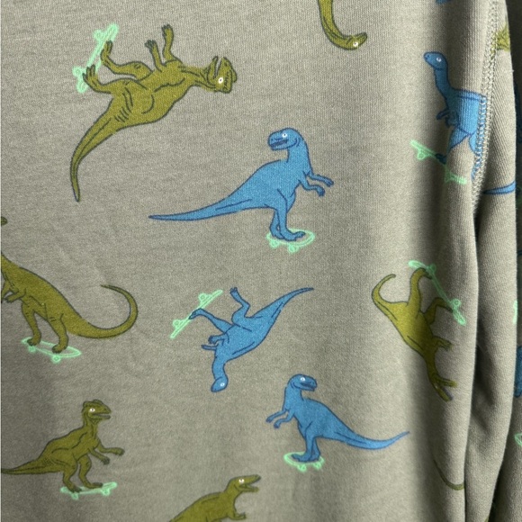 Cat And Jack Dinosaur Print Kids Sweatshirt Size XL, NWT - Picture 2 of 5